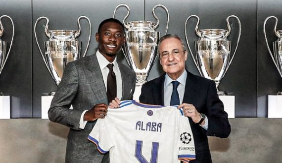 Alaba prezantohet si lojtar i Real Madridit, zgjedh numrin e lënë bosh nga Ramosi