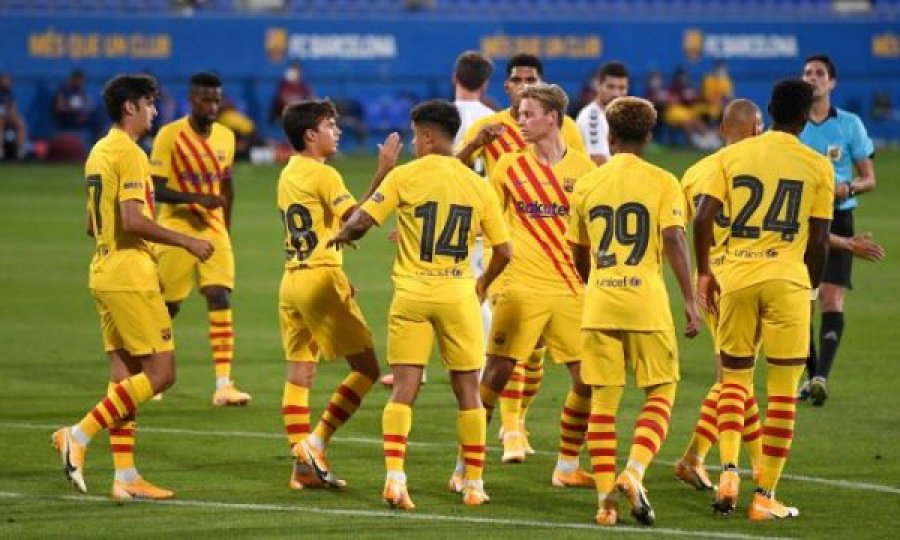 Barcelona e publikon listën për miqësoren e sotme: Ftohet një shqiptar, mungon Messi