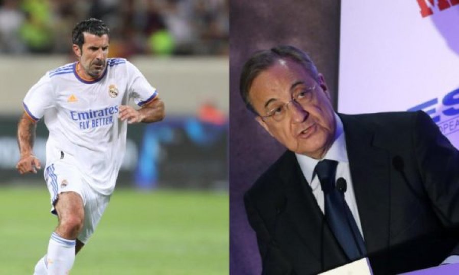 Reagon Figo, pasi u quajt bir b*shtre nga presidenti i Real Madridit Florentino Perez