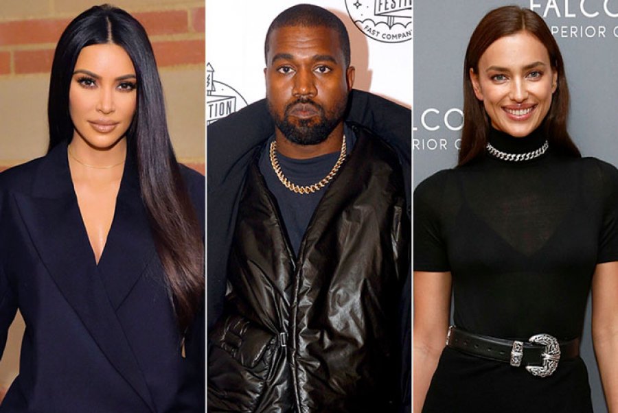 Kanye West ribashkohet me Kim Kardashian, pas ‘ndarjes’ me Irina Shayk