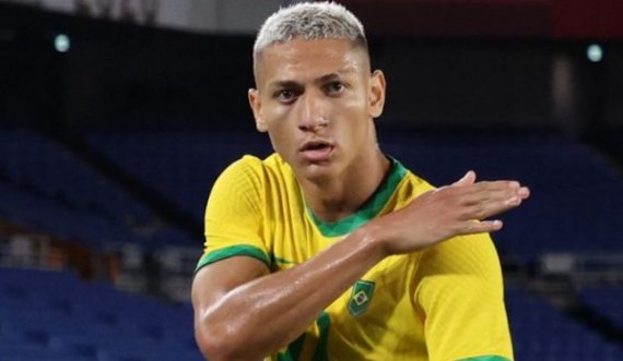 Richarlison thyen rekord historik me het-trikun për Brazilin në Lojërat Olimpike