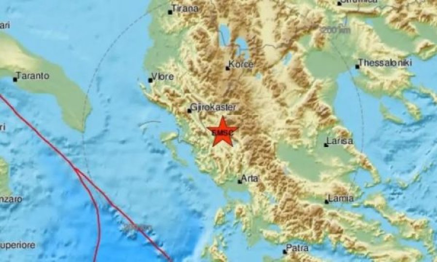 Greqia goditet nga një tjetër tërmet, epiqendra afër Shqipërisë