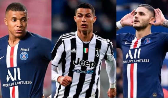 Ronaldo, Mbappe dhe Icardi – efekti domino i transferimeve që përfshjnë Juventusin, PSG-në dhe Real Madridin