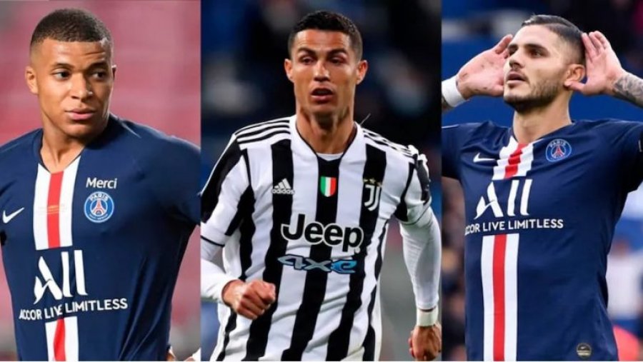 Ronaldo, Mbappe dhe Icardi – efekti domino i transferimeve që përfshjnë Juventusin, PSG-në dhe Real Madridin