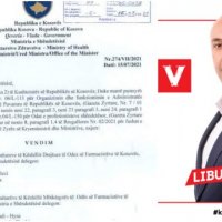 Emërimi i motrës së ministrit Aliu në Odën e Farmacistëve, Liburni thotë se s’është në dijeni, Suljota s’kthen përgjigje