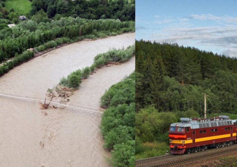  Hekurudha më e gjatë në botë kthehet në një lum të rrëmbyeshëm, shembet ura 
