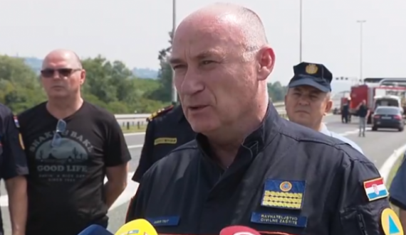 Kreu kroat i Mbrojtjes Civile: Në autobus kishte edhe fëmijë, tetë persona janë gjendje të rëndë