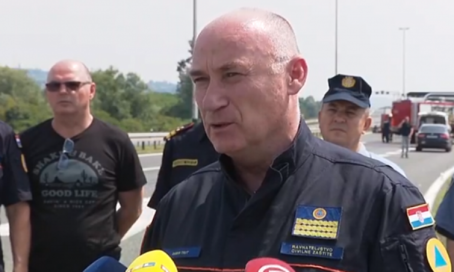 Kreu kroat i Mbrojtjes Civile: Në autobus kishte edhe fëmijë, tetë persona janë gjendje të rëndë