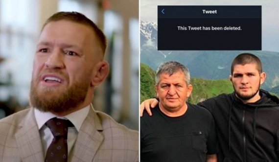 Conor McGregor shlyen postimin e ndyrë për babain e Khabibit – irlandezi i ka kaluar të gjitha limitetendohet