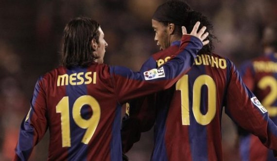 Ronaldinho i dërgon mesazh Leo Messit