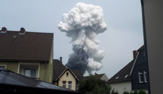 Pesë të zhdukur nga shpërthimi i fuqishëm në Gjermani