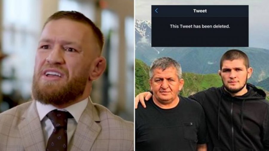 Conor McGregor shlyen postimin e ndyrë për babain e Khabibit – irlandezi i ka kaluar të gjitha limitetendohet