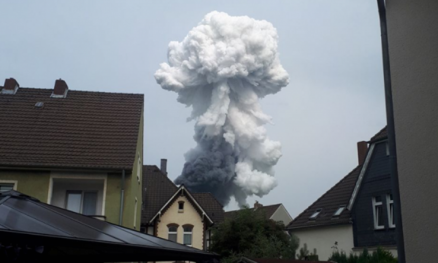 Pesë të zhdukur nga shpërthimi i fuqishëm në Gjermani