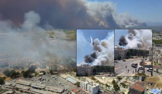 ‘Zjarri i çmendur pushton qendrën e qytetit’