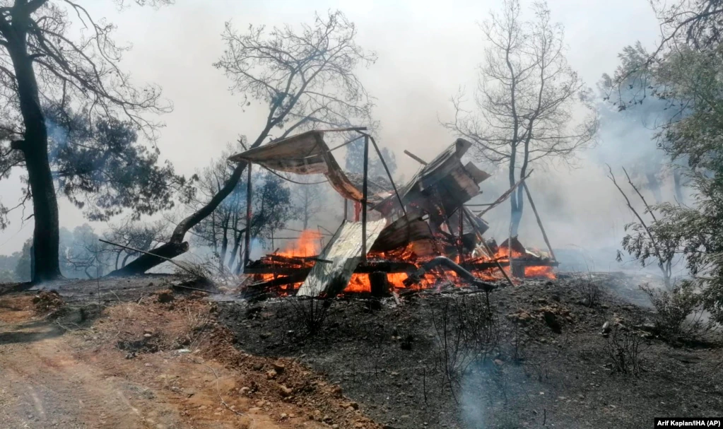 Fryma përhap zjarr shkatërrues në Turqi