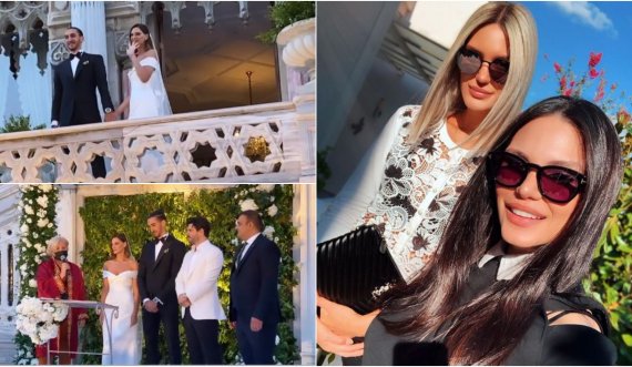 Motra e Almeda Abazit martohet me sportistin e njohur turk, dalin pamjet nga ceremonia madhështore. Dëshmitar i çiftit Tolgahan