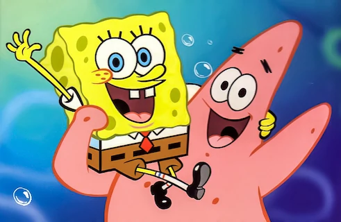  SpongeBob dhe shoku i tij Patrick fotografohen në jetën reale 