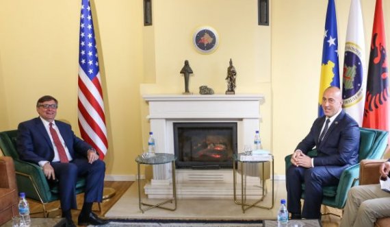 Haradinaj pret në takim Palmerin, përsërit se roli amerikan në dialog është i domosdoshëm
