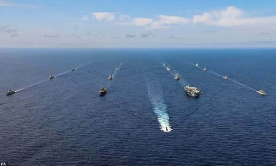 NATO bën “provat gjenerale” në Atlantik, para takimit Biden-Putin