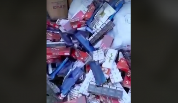 U kapën 25 mijë euro cigare të kontrabanduara, pamje nga depoja në Mitrovicë 