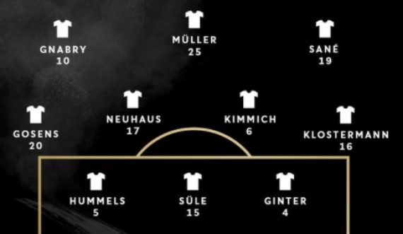 Gjermani vs Danimarkë ndeshje miqësore