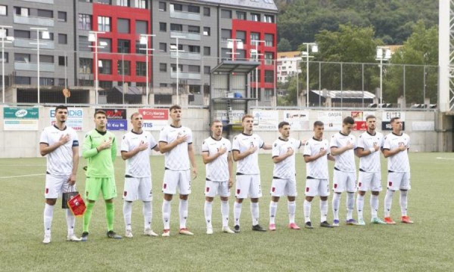 Shqipëria U-21 tregohet bindëse ndaj Andorrës U-21