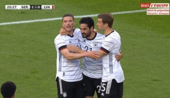 “Shpërthen” Gjermania, dy gola për dy minuta