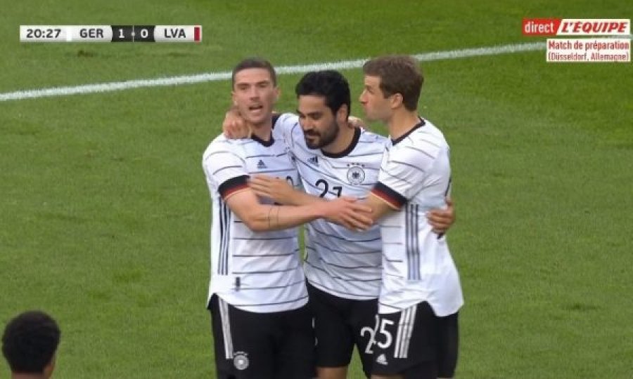 “Shpërthen” Gjermania, dy gola për dy minuta