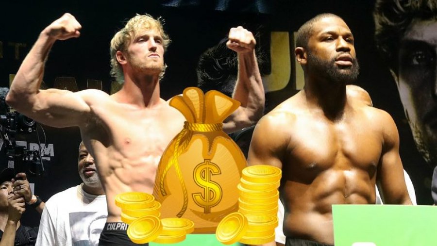 Mësohet shuma e parave që fituan Mayweather dhe Logan Paul nga meçi ekzibicional