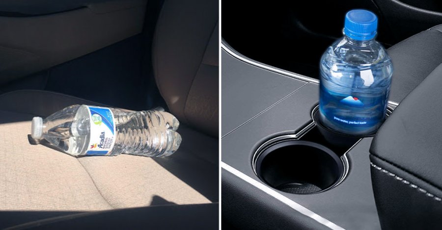 Mos gaboni të lini shishen me ujë në veturë gjatë verës, ja pse