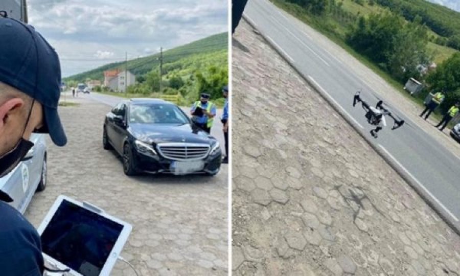 Kontrolli me dron, konfiskohen 12 patentë shoferë në Gjakovë