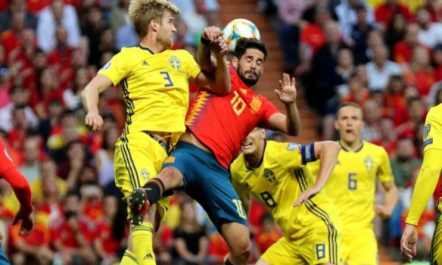 Spanjë – Suedi, super ndeshja e mbrëmjes