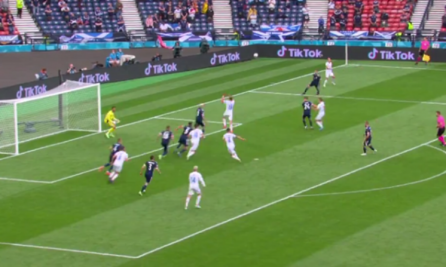 Gol në ndeshjen Skoci – Çeki