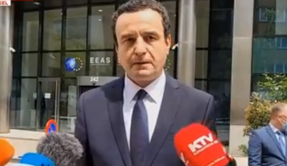 Albin Kurti flet pas takimit me Vuçiqin: Ne ishim konstruktivë