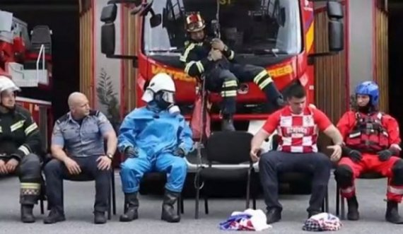  Zjarrfikësit e Zagrebit bëhen përsëri hit në internet 