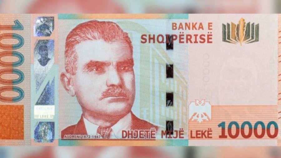 P r Her T Par N Shqip ri Kart monedha 10 Mij Lek she Del N Treg 