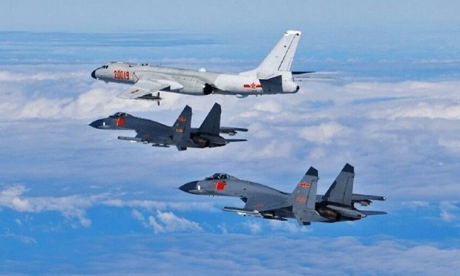 Prag lufte, avionët kinezë kalojnë në hapësirën ajrore të Tajvanit