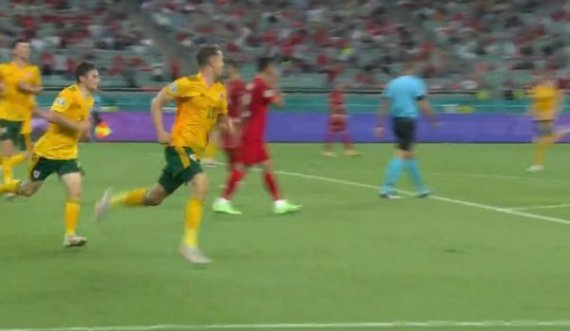 Bale me pasim të mrekullueshëm, Ramsey nuk gabon këtë herë dhe tregon klasin