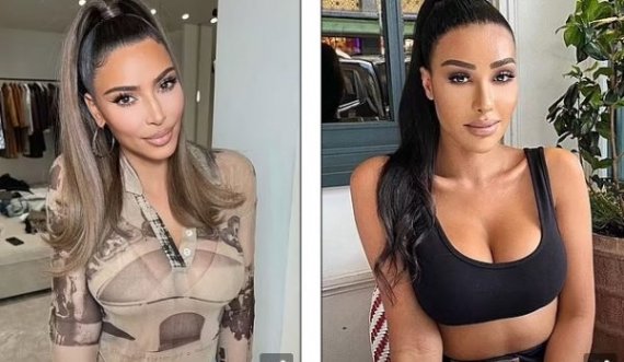 Modelja që shpenzoi dy milionë dollarë për t’u dukur si Kim Kardashian