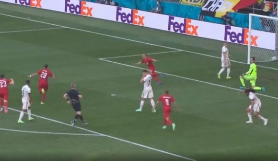 Danimarka e shokon Belgjikën në minutën e dytë