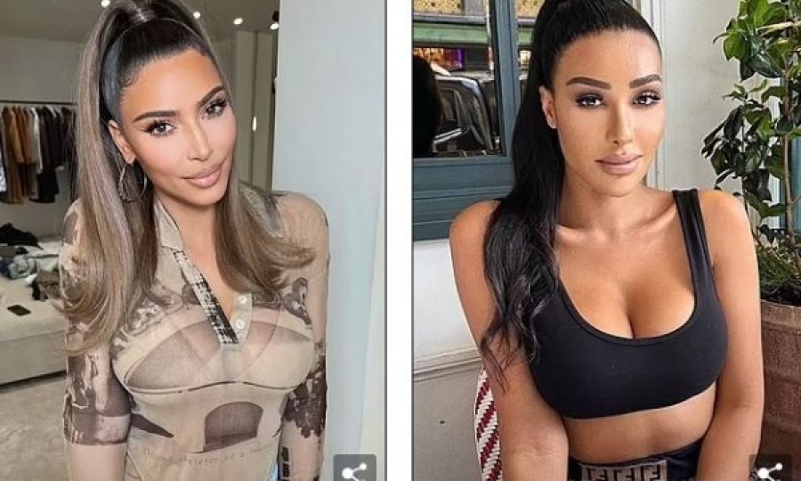 Modelja që shpenzoi dy milionë dollarë për t’u dukur si Kim Kardashian