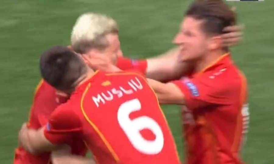 Futbollisti shqiptar shënon golin e parë në një Kampionat Evropian, pasi humbi penalltinë
