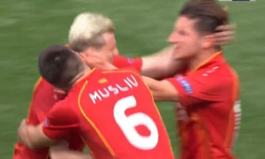 Futbollisti shqiptar shënon golin e parë në një Kampionat Evropian, pasi humbi penalltinë