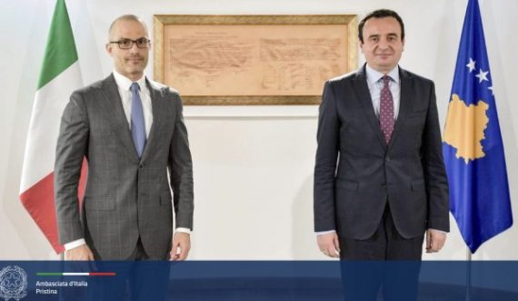  Nicola Orlando takon Albin Kurtin, paralajmëron vizitën e Ministrit të Jashtëm të Italisë në Kosovë 