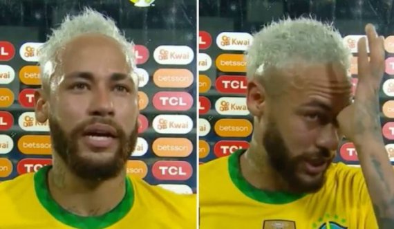 Neymar shpërthen në lot kur e kupton se sa afër është që ta thyejë rekordin e Peles