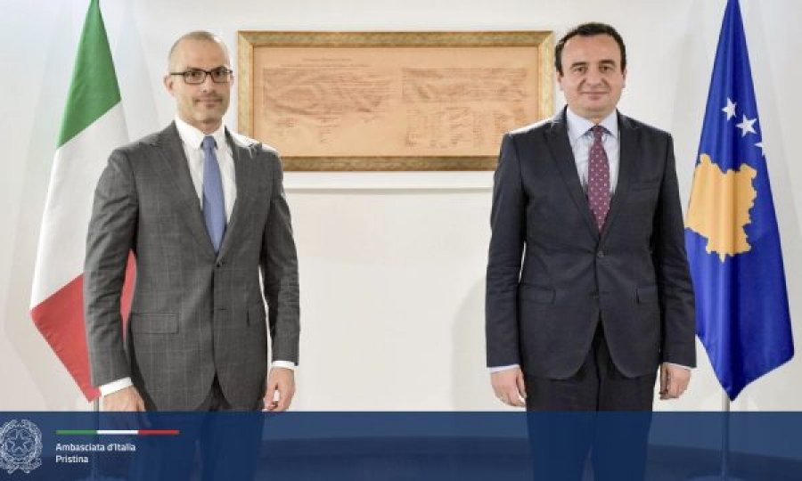  Nicola Orlando takon Albin Kurtin, paralajmëron vizitën e Ministrit të Jashtëm të Italisë në Kosovë 