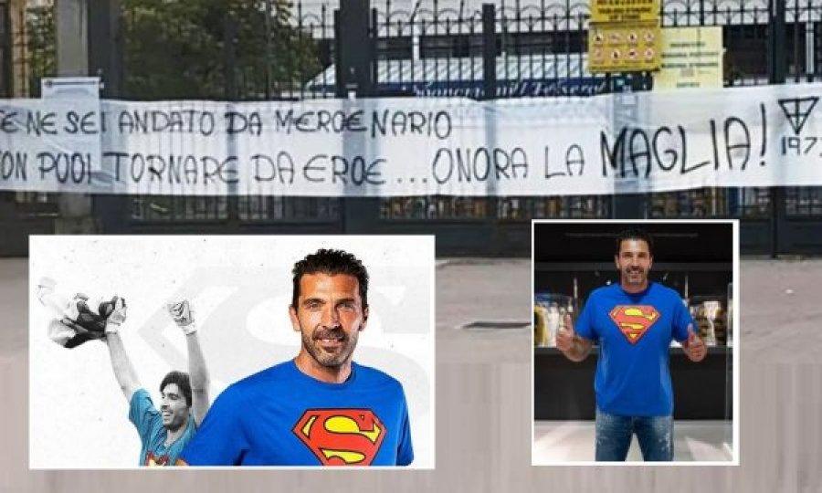 Tifozët e Parmës kundër Buffonit: “Ju u larguat si mercenar, s’mund të ktheheni si hero”