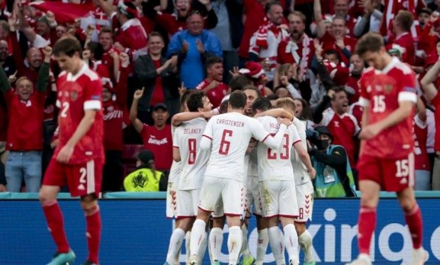 Danimarka shënon dy gola të bukur