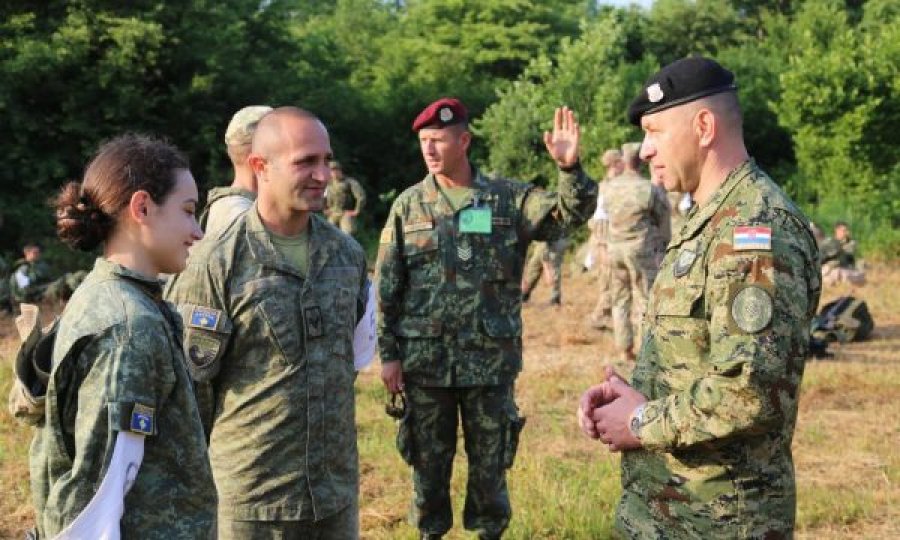  Pjesëtari i FSK’së, del i pari në garën ndërkombëtare “Ushtari më i mirë” në Kroaci 
