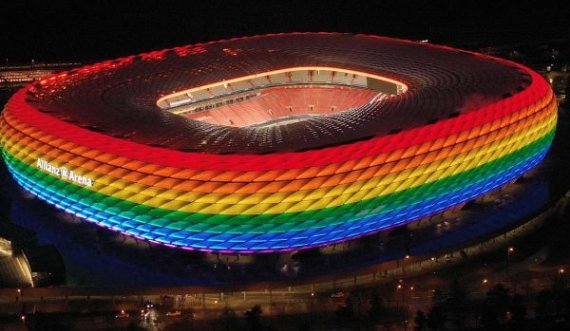 UEFA ndalon Gjermaninë të shpalosë flamurin e komunitetit LGBT në “Allianz Arena”